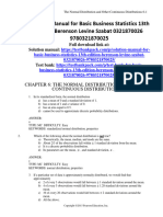 Basic Business Statistics 13th Edition Berenson Test Bank 1