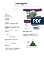 Earth Sci - Moisture, Clouds and Precipitation