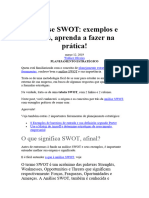 Análise SWOT - Exemplos e Dicas, Aprenda A Fazer Na Prática!