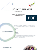 Procesos Culturales