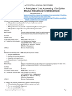 Principles of Cost Accounting 17th Edition Vanderbeck Test Bank 1