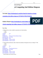 Hands On Virtual Computing 2nd Edition Simpson Test Bank 1