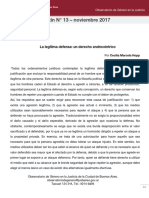 Hopp-La Legitima Defensa - Un Derecho Androcéntrico