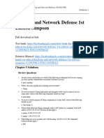 Hands-On Ethical Hacking and Network Defense 1st Edition Simpson Solutions Manual 1