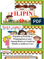 FILIPINO2 Q1 W8 D4 Huwebes