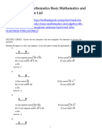 Developmental Mathematics Basic Mathematics and Algebra 4th Edition Lial Test Bank 1