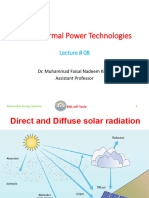 Solar Thermal Technologies