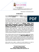 Informe Médico, Carmen Hau de Ramírez, Solic de Permiso para Hija Mary Flor Ramírez Hau, Dic 2017