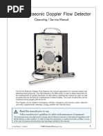 Parks Doppler Service Manual