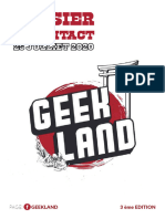 Dossier de Sponsoring Geekland