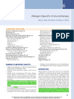 Allergen-Specific Immunotherapy: Chapter Outline