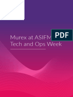 Murex Tech Ops Agile