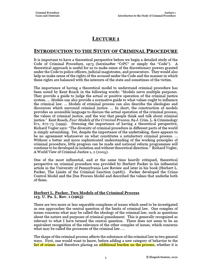 North Dakota Criminal Procedure