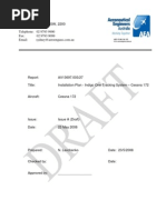 Installation Plan Cessna 172