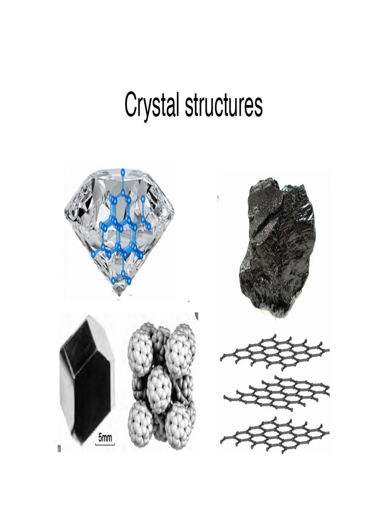 CrystalStructures Presentation 231020 172231 PDF Crystal Structure