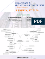 Kel 2 Organisasi Dan Struktur Organisasi Konstruksi