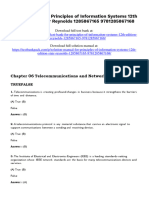 Principles of Information Systems 12th Edition Stair Test Bank 1