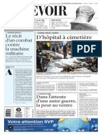 Journal Le Devoir Du 18 Octobre 2023
