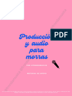 Material Didáctico - Producción - Audio - para - Morras