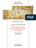 Tertullian, Apologeticum (Tobias Georges 2015) - Excerto