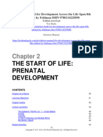 Solution Manual For Development Across The Life Span 8th Edition by Feldman ISBN 9780134225890
