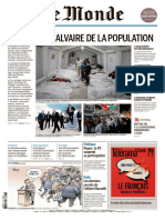Journal Le Monde Du Jeudi 19 Octobre 2023
