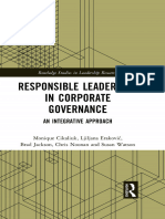 (Routledge Studies in Leadership Research) Monique Cikaliuk, Ljiljana Eraković, Brad Jackson, Chris Noonan, Susan Watson - Responsible Leadership in Corporate Governance - An Integrative A