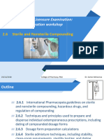 Sterile and Non Sterile Compounding