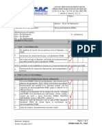 Forma Dgac Fs-792a Lista de Verificacion Operacion RVSM Aviacion Privada