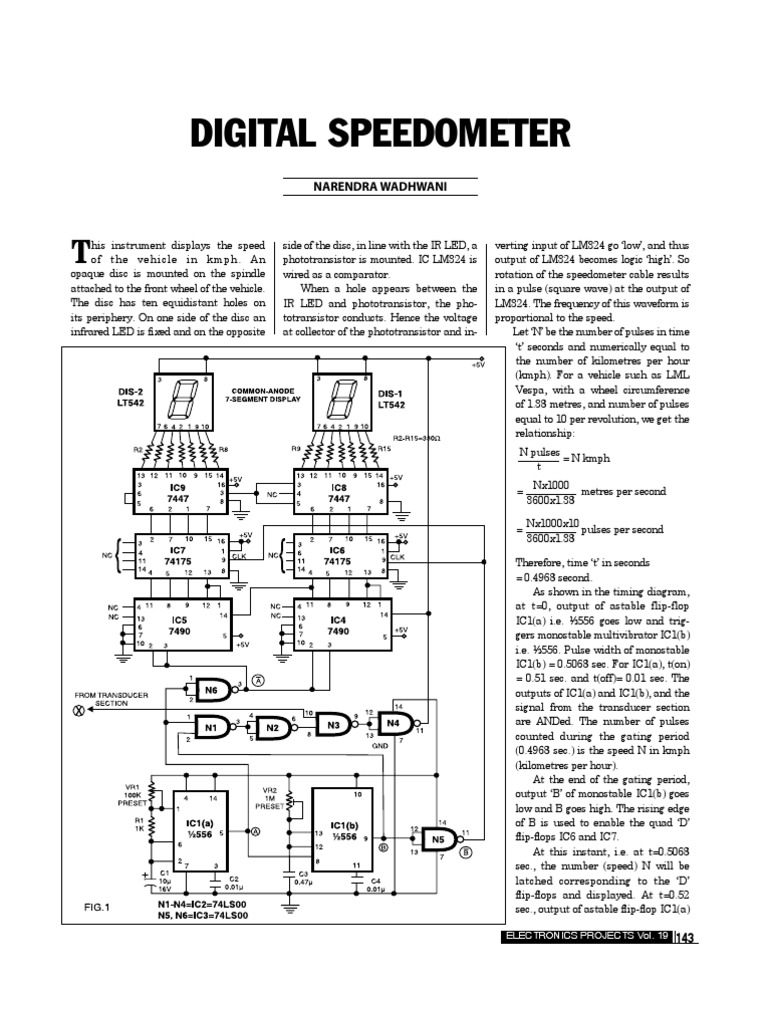 Speedometer | PDF