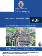 Lesson 2 Housing Development Definition of Terms Housing 1 - 1st SEM - 23 24