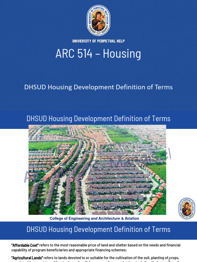 lesson-2-housing-development-definition-of-terms-housing-1-1st-sem