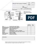 Lista de Verificación de Escalas