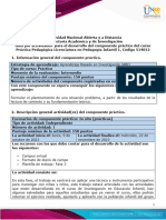 Guía para El Desarrollo Del Componente Práctico - Unidad 2 - Fase 3 - Componente Práctico - Práctica Pedagógica y Educativa