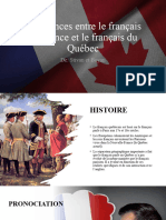 La Différence Entre Le Français de France Et Celui Du Québec