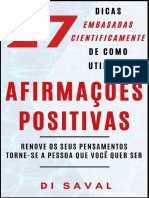 Afirmações Positivas 27 Dicas Di Saval