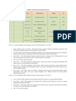 Jadwal Kegiatan Pesantren Kilat Dan Uraiannya