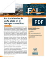 Las Turbulencias de Corto Plazo en El Transporte Marítimo: Boletín
