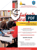 STUDENTE STRATEGICO: Un Aiuto Per Rendere Piu' Efficace Lo Studio Universitario