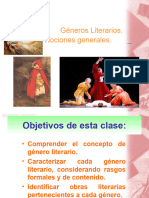 Clase CL 10 Géneros Literarios (General)