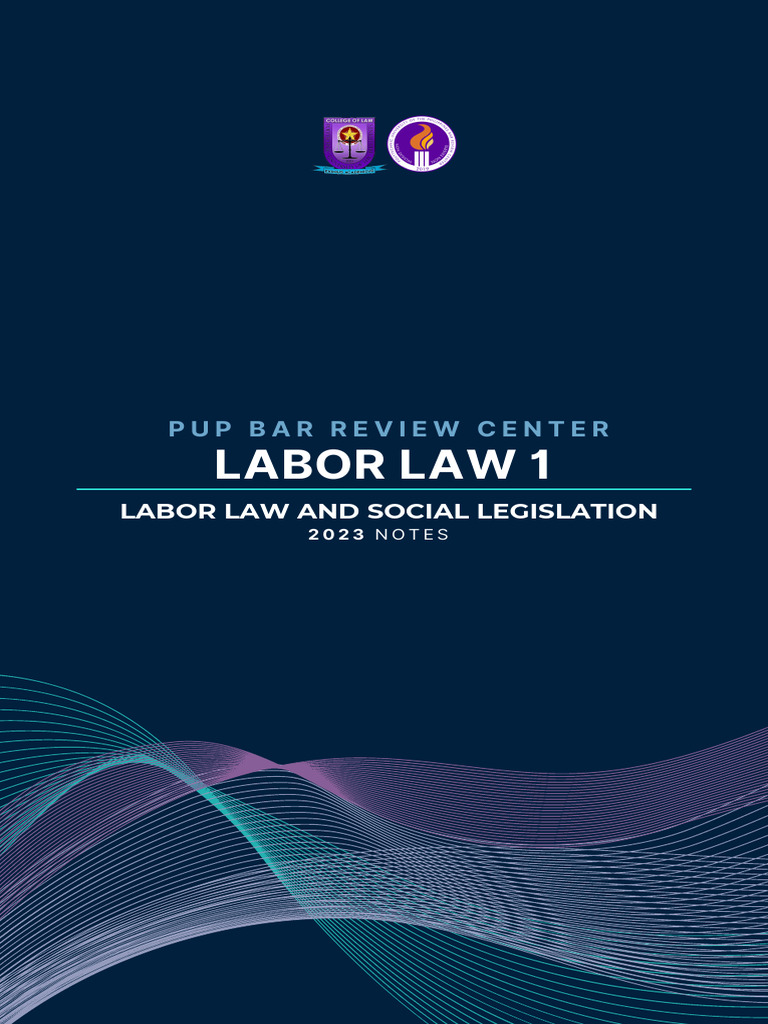 Labor Law Principles in the Philippines | PDF | Employment | Labour Law