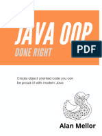 Mellor A Java Oop Done Right Create Object Oriented Code You