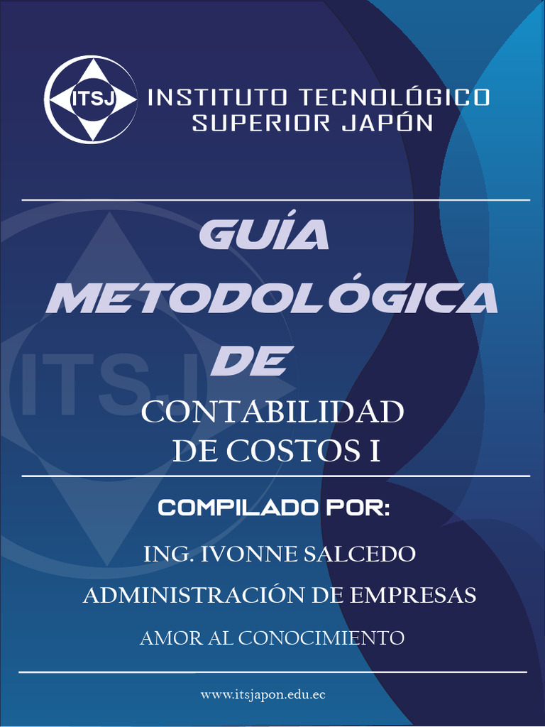 Guía de Contabilidad de Costos I | PDF