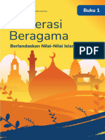 Buku 1 Moderasi Beragama Berlandaskan Nilai-nilai Islam