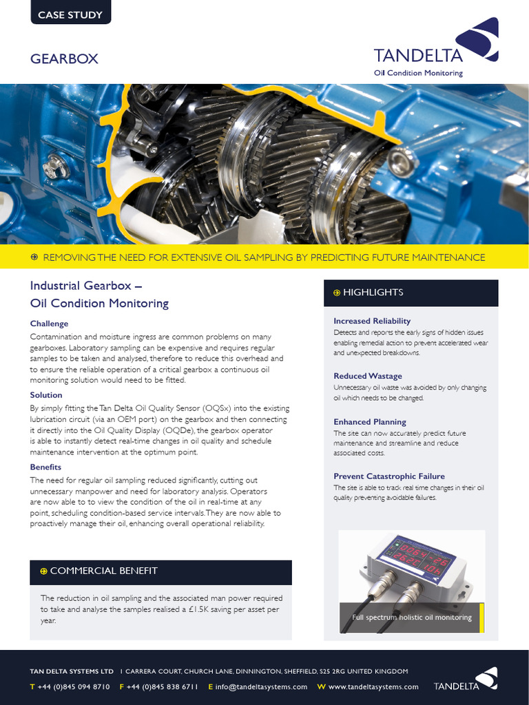 Case Study Gearbox PDF