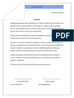 Formato de Carta Poder 3