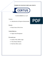 Aa2 Caso Huerto Sac - Supply Chain Management