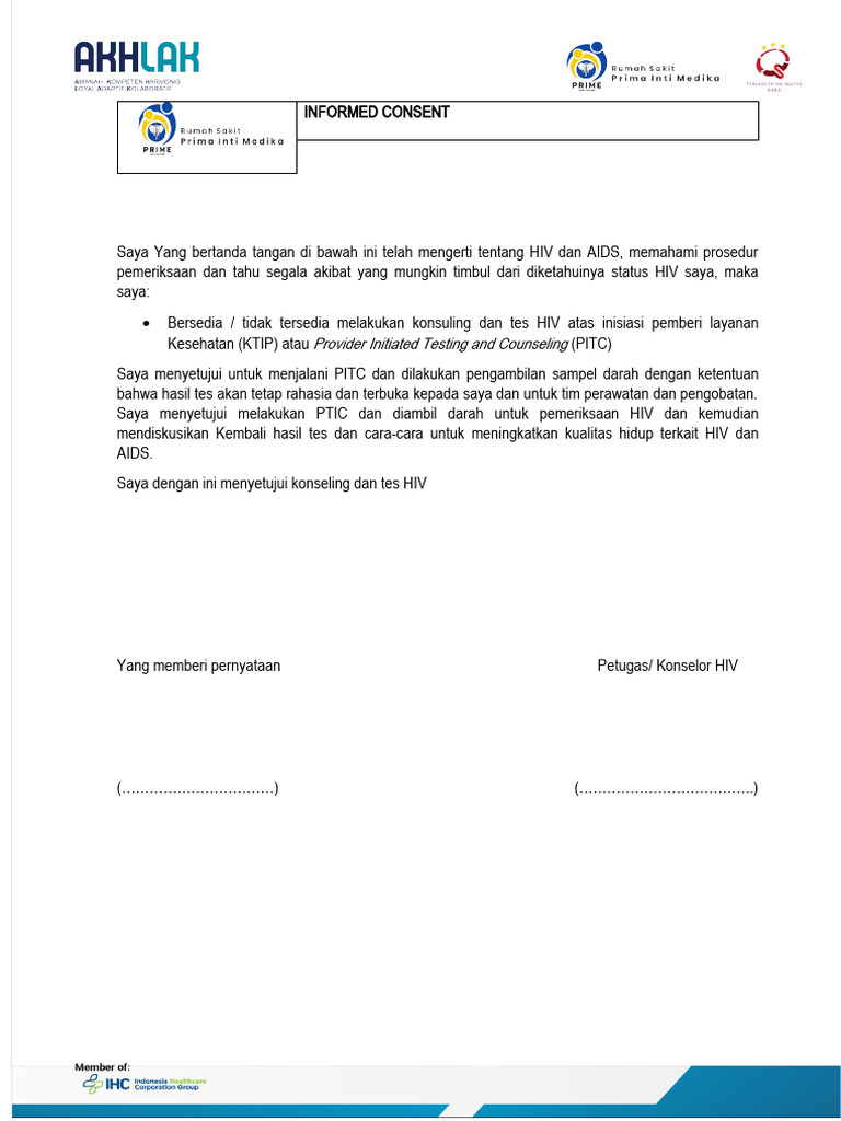 Inform Consent | PDF