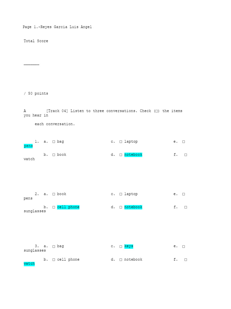 Unit 3 Quiz 2 | PDF | Teaching Methods & Materials | Home & Garden