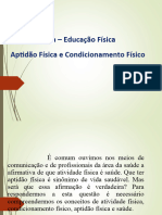 Aptidão Física e Condicionamento Físico